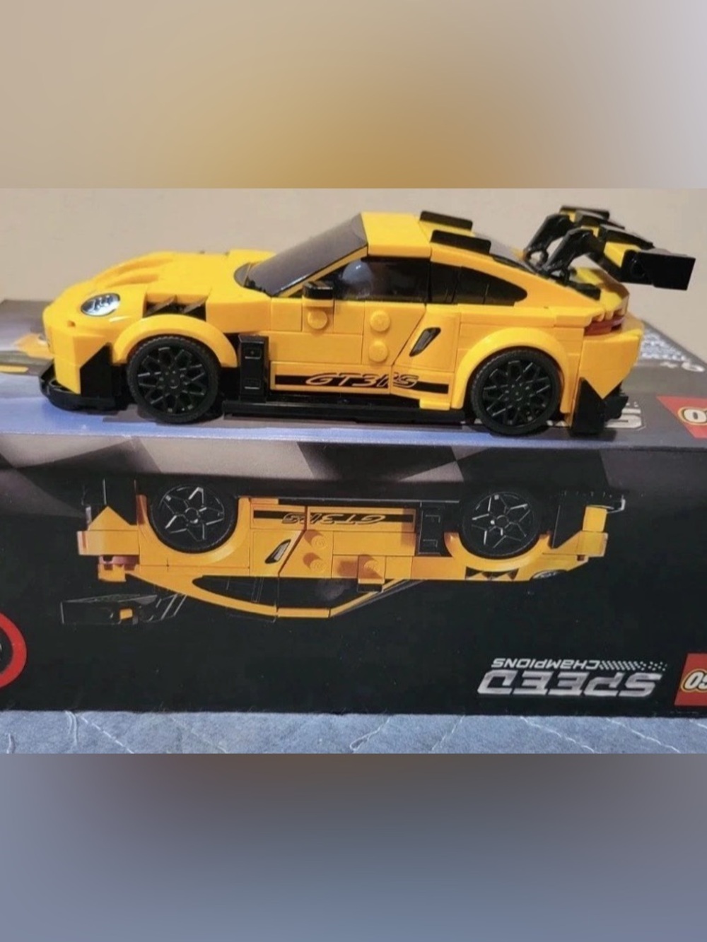 Lego SPEED CHAMPIONS: Porsche 911 GT3 RS Set 77239 Complete Set Built W/ Box
